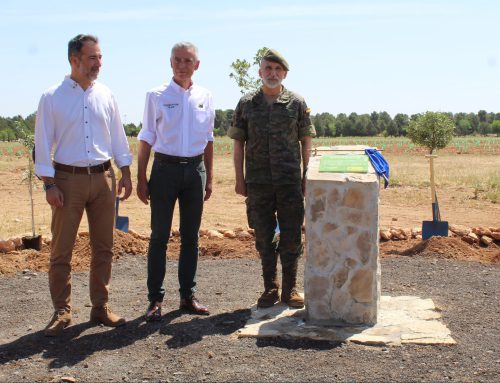 3,326 tons of CO2 to be reduced thanks to reforestation at the Coronel Sánchez Bilbao Base in Almagro, Ciudad Real